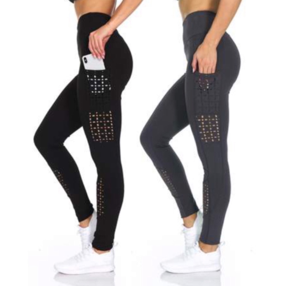 🎀• (2) Pack High Waist Active Leggings